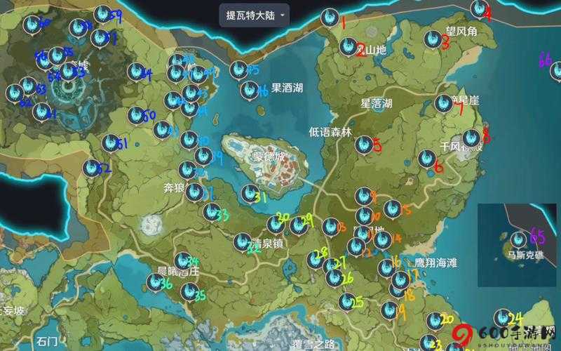 原神：风神瞳全图鉴收集攻略与详细位置汇总